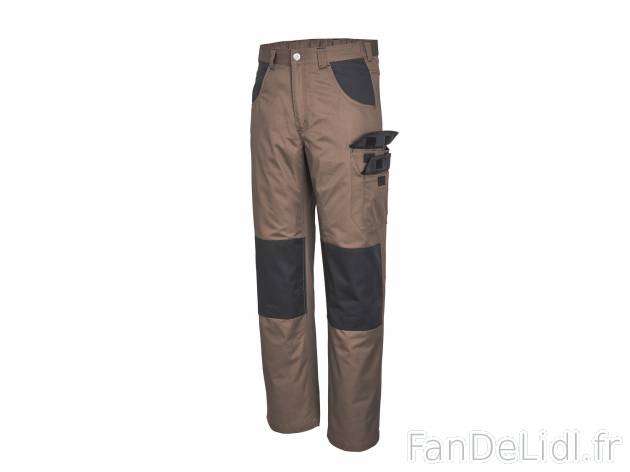 Pantalon de travail homme , prezzo 12.99 € 
- Ex. 65 % polyester et 35 % coton
- ...