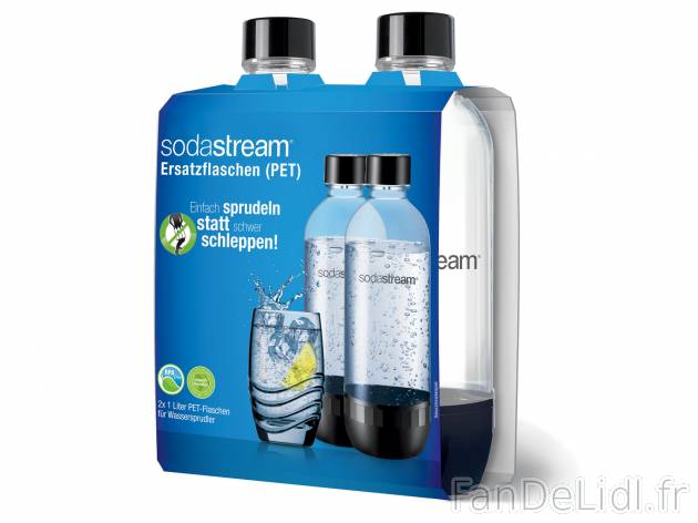 Bouteilles de gazéification Sodastream , prezzo 9.99 € 
- Lot de 2
- Produit ...