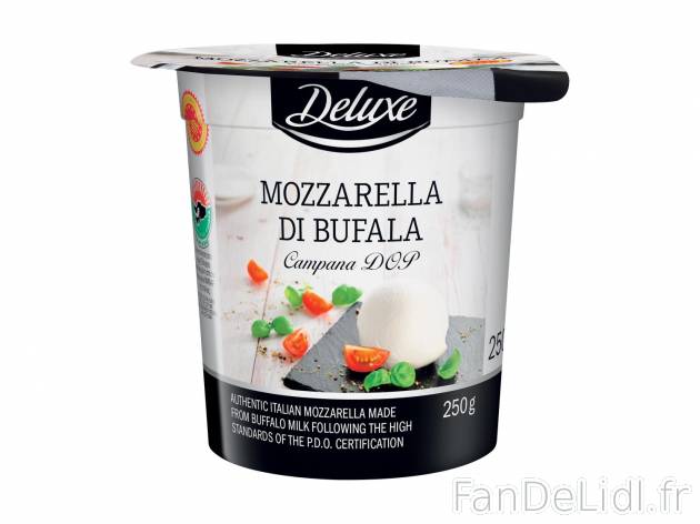 Mozzarella di Bufala Campana DOP1 , prezzo 2.99 € per 250 g