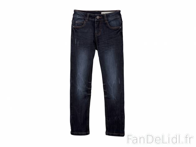 Jean skinny garçon , prezzo 7.99 € 
- Ex. 76 % coton, 22 % polyester et 2 % ...