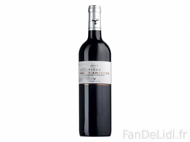 Bordeaux Supérieur Fleur Saint-Antoine 2014 AOC1 , prezzo 5.99 &#8364; 
- Temp&eacute;rature ...