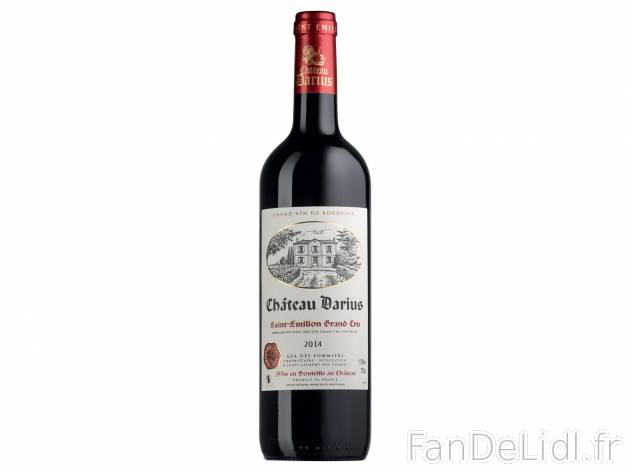 Saint-Émilion Grand Cru Château Darius 2014 AOC1 , prezzo 15.99 &#8364; 
- ...