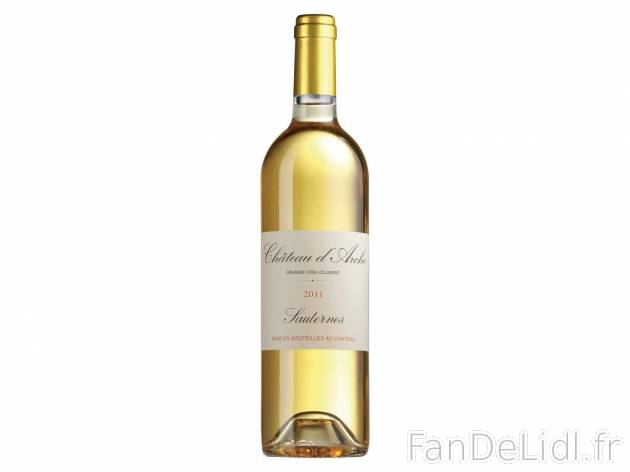 Sauternes Grand Cru Classé Château d&apos;Arche 2011 AOC 1 , prezzo 18.99 ...