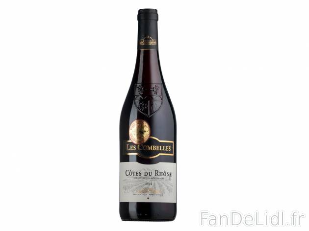 Côtes du Rhône Les Combelles 2014 AOC1 , prezzo 3.99 &#8364; 
- Temp&eacute;rature ...