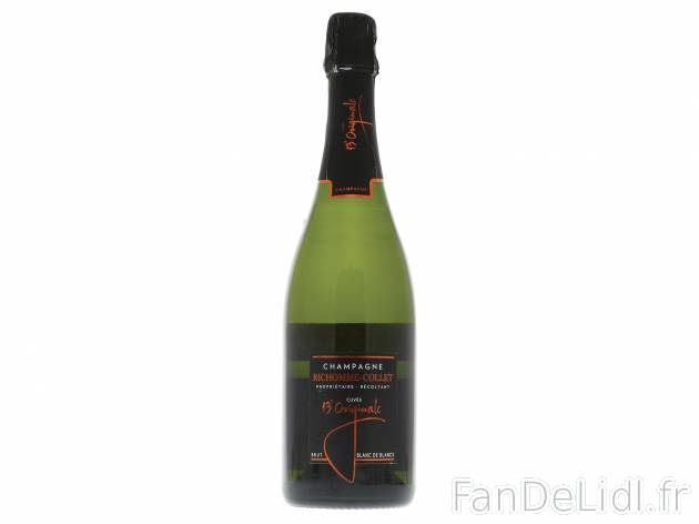 Champagne Richomme Collet brut AOP1 , prezzo 15.19 &#8364; 
- Temp&eacute;rature ...