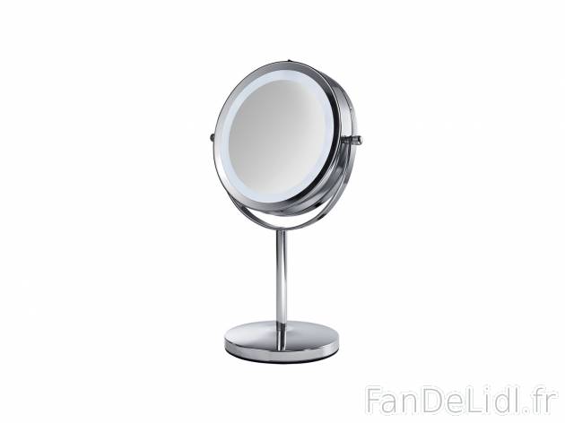 Miroir grossissant à LED , prezzo 14.99 € 
- 16 LED
- Effet grossissant x 5 ...
