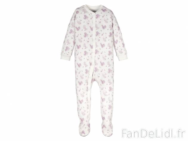 Pyjama bébé fille ou garçon , prezzo 4.99 € 
- Ex. 99 % coton et 1 % viscose ...