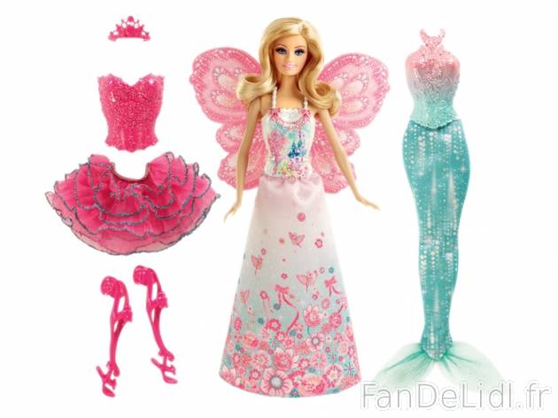 Poupée Barbie avec accessoires , prezzo 19,99 € per L'unité au choix 
- Adaptée ...
