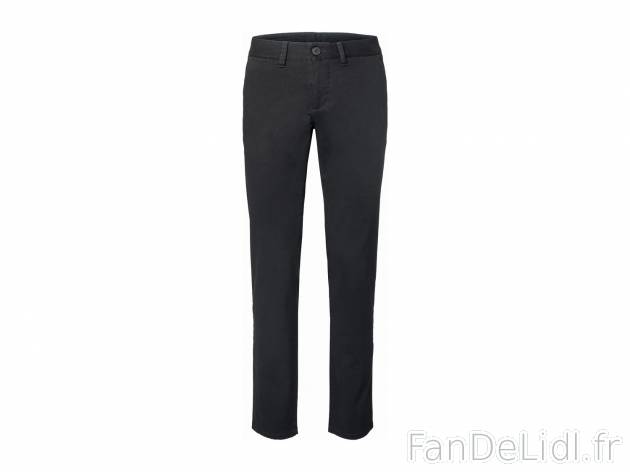 Pantalon homme , prezzo 9.99 € 
- Ex. 98 % coton et 2 % élasthanne (creora®).
- ...