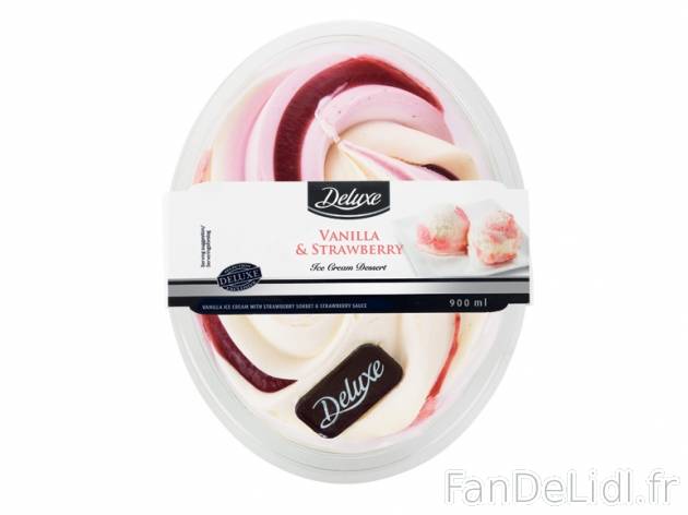 Crème glacée , prezzo 2,69 € per 650 g au choix, 1 kg = 4,14 € EUR. 
- Au ...