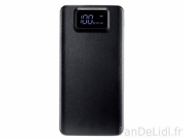 Batterie externe PowerBank , prezzo 16.99 € 
- Possibilité de charger deux appareils ...