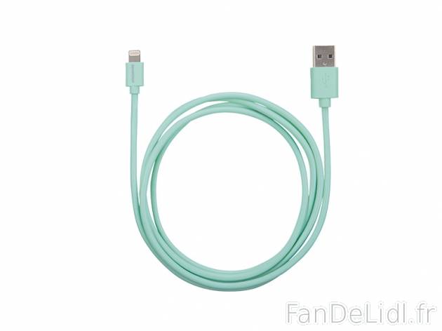 Câble USB Lightning ® , prezzo 7,99 € per L&#039;unité au choix 
- Longueur ...
