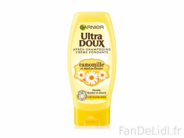 Ultra Doux après-shampooing , prezzo 1.49 € 
- Soit le lot de 2 aprés-shampooings ...