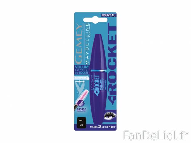 Gemey mascara The Rocket , prezzo 4.89 €  
-  Au choix : classique ou waterproof
