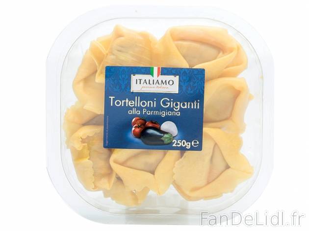 Ravioli ou tortellini , prezzo 1,49 € per 250 g au choix, 1 kg = 5,96 € EUR. ...