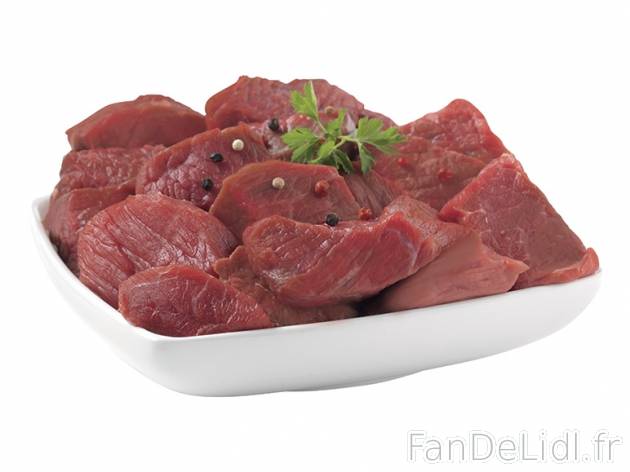 Bœuf bourguignon , prezzo 4,99 € per 650 g, 1 kg = 7,68 € EUR. 
- Prix valable ...