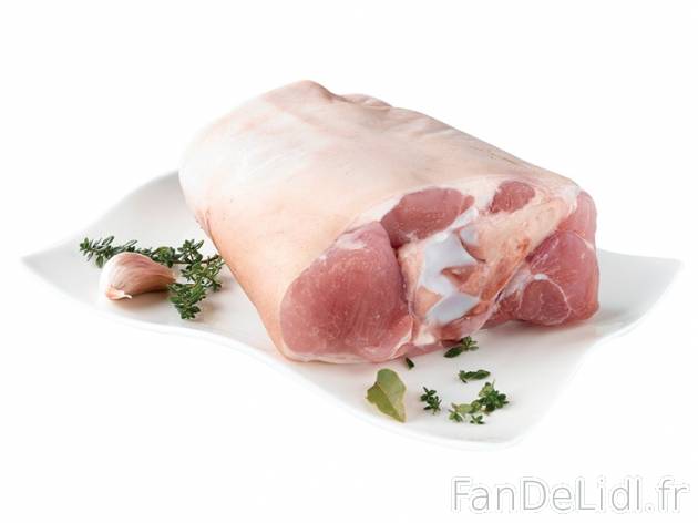 Jarret de porc demi-sel prezzo 3,89 € per Le kilo 
- La pièce d&#039;environ ...