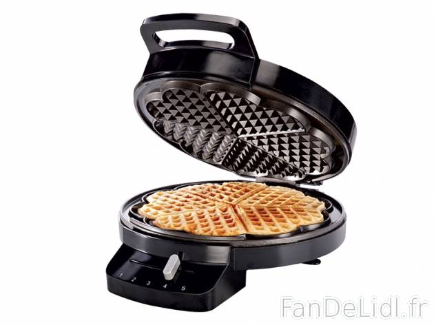 Gaufrier , prezzo 9,99 &#8364; per L&#039;unité 
- 1 200 W 
- Rev&ecirc;tement ...