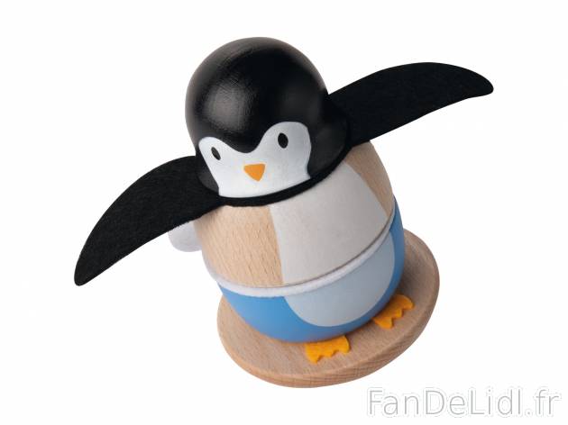 Jeu d’éveil en bois , prezzo 6.99 € 
- Au choix : pingouin à empiler, âge ...