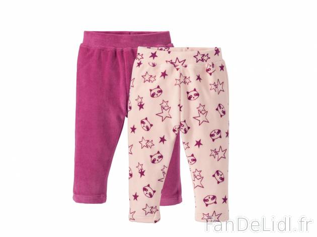 Pantalons en velours bébé fille , prezzo 4.99 € 
- Ex. 75 % coton et 25 % polyester
- ...