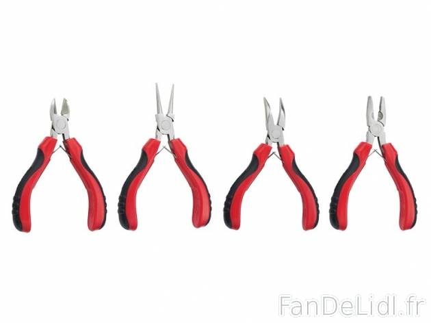 4 pinces , prezzo 4,99 € per Le set 
- En acier chrome vanadium robuste avec ...