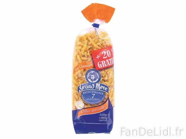 Grand&#039;Mère torsades , prezzo 1,95 € per 600 g, 1 kg = 3,25 € EUR. ...