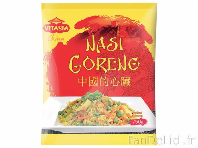 Poêlée asiatique , prezzo 2,29 € per 750 g au choix, 1 kg = 3,05 € EUR. 
- ...
