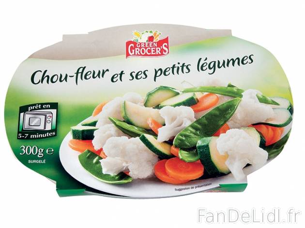 Légumes micro-ondables1 , prezzo 0,79 &#8364; per 300 g au choix, 1 kg = 2,63 ...