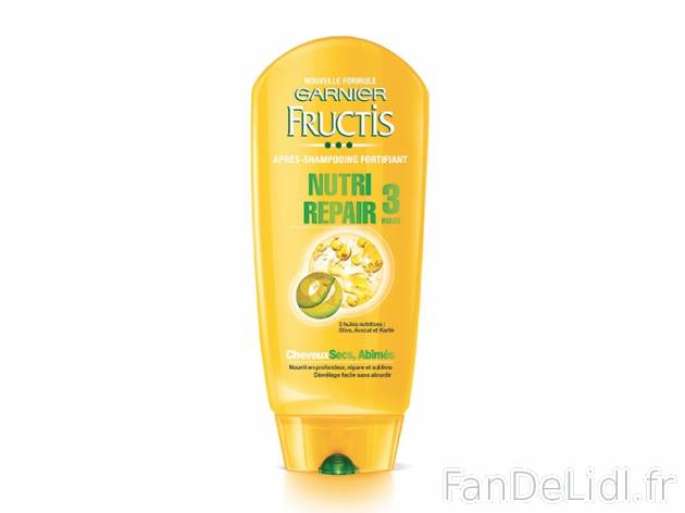 Fructis après-shampooing , prezzo 4,33 € per Soit le lot de 2 x 250 ml au choix, ...