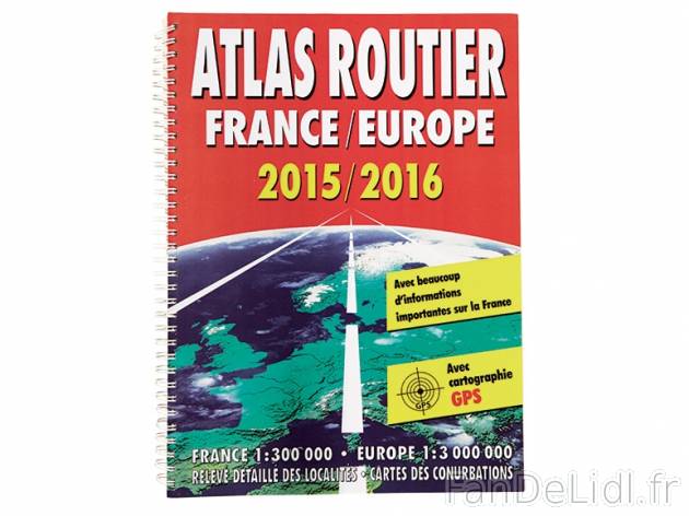 Atlas routier , prezzo 4,99 € per L&#039;unité