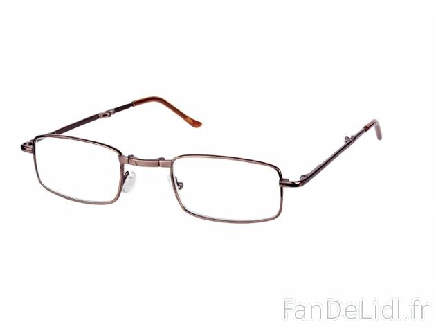 Lunettes pliables avec étui , prezzo 3,49 € per La paire au choix 
- Avec lingette ...