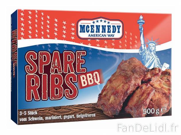 Spare ribs (travers de porc) , prezzo 3,49 € per 500 g au choix, 1 kg = 6,98 € ...