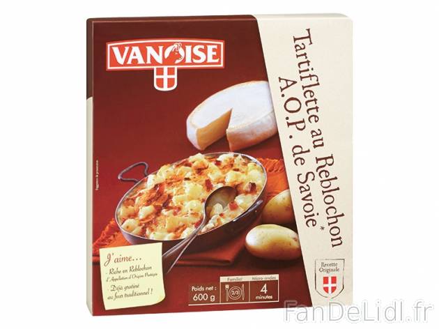 Tartiflette au reblochon de Savoie AOP1 , prezzo 4,79 &#8364; per 600 g, 1 kg ...