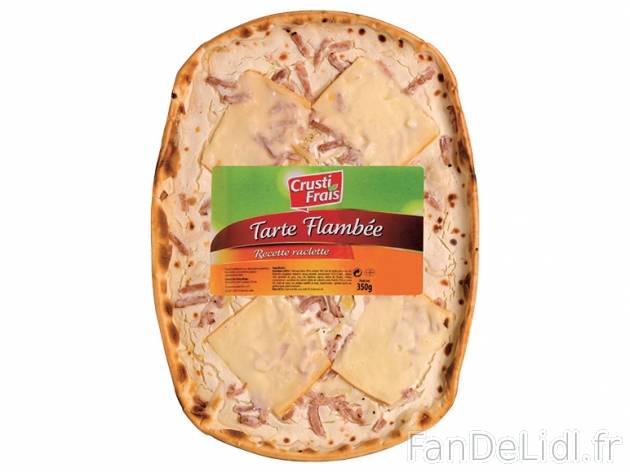 Tarte flambée recette raclette1 , prezzo 2,49 &#8364; per 350 g, 1 kg = 7,11 ...