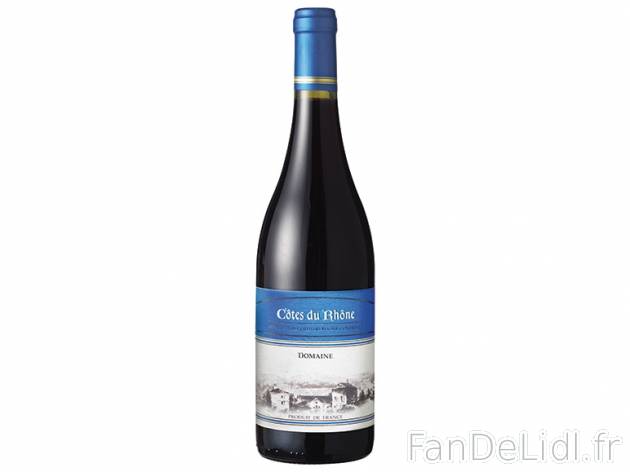 Côtes du Rhône Domaine AOP1 , prezzo 1,99 &#8364; per 75 cl, 1 L = 2,65 € ...