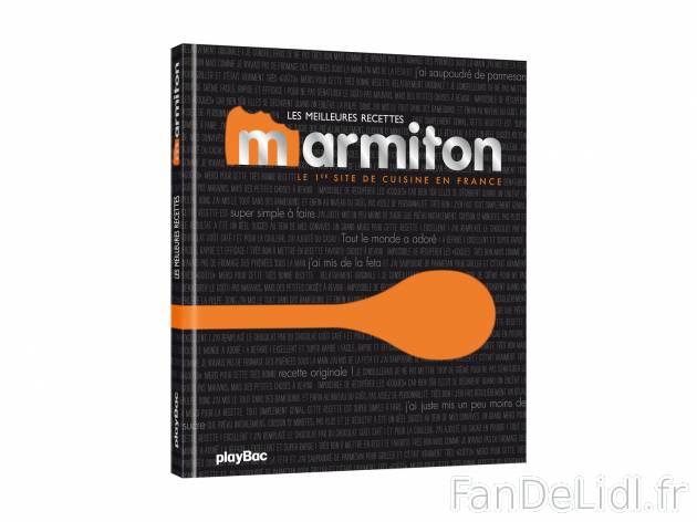 Marmiton Les meilleures recettes, le prix 9.99 €. Beaucoup d&apos;inspiration ...