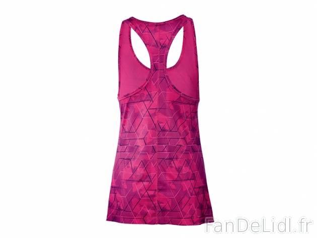 Débardeur , prezzo 3,99 € per L&#039;unité au choix 
- Ex. : 88 % polyester, ...