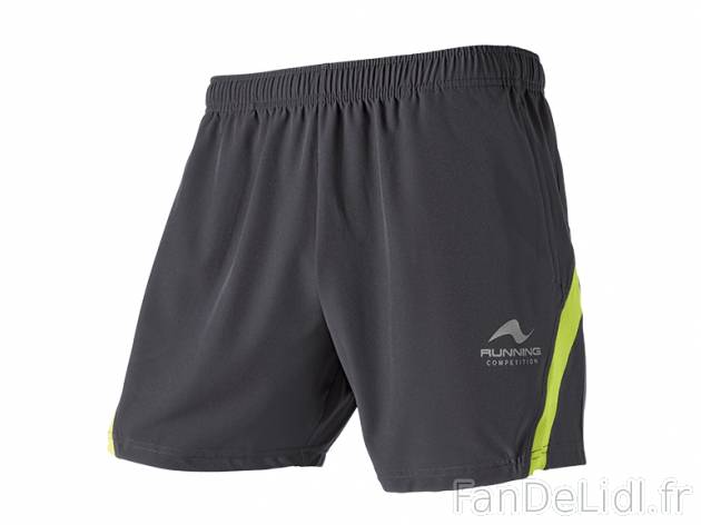 Short , prezzo 4,99 € per L&#039;unité au choix 
- Ex. : 90 % polyester, ...