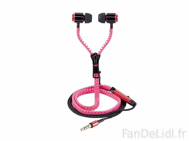 Ecouteurs à zip ou lacet , prezzo 5,99 € per L&#039;unité au choix 
- Touche ...