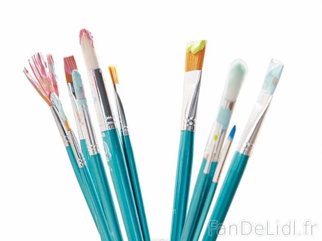 Pinceaux nylon , prezzo 4,99 € per Le set au choix 
- Idéals pour la peinture ...