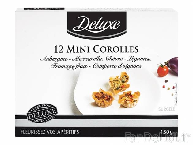 12 mini corolles , prezzo 3,29 € per 150 g, 1 kg = 21,93 € EUR. 
- Assortiment ...