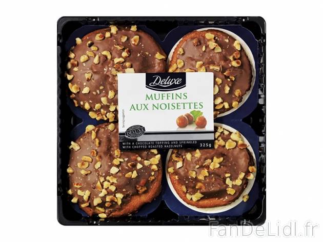 4 muffins , prezzo 2,19 € per 325 g au choix, 1 kg = 6,74 € EUR. 
- Au choix ...