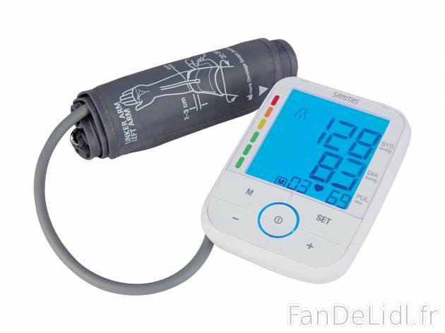 Tensiomètre1 , prezzo 19.99 € 
- Indicateur de risque et détecteur d’arythmie ...