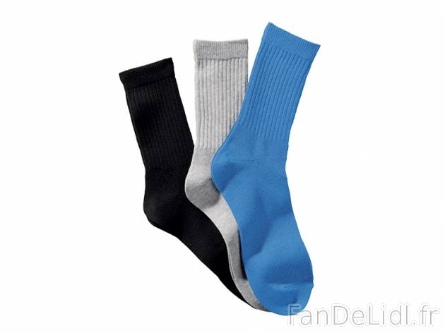 3 paires de chaussettes homme , prezzo 2,99 &#8364; per Le lot au choix 
- Ex. ...