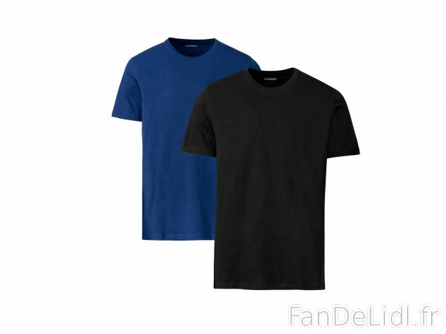 T-shirts homme , le prix 5.99 € 
- Du M au XXL selon modèle.
- Ex. 90 % coton ...