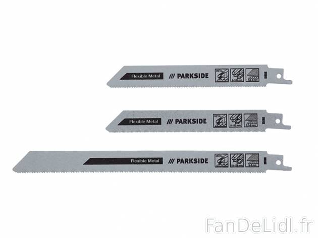 3 lames pour scie sabre , prezzo 2,99 € per Le set au choix