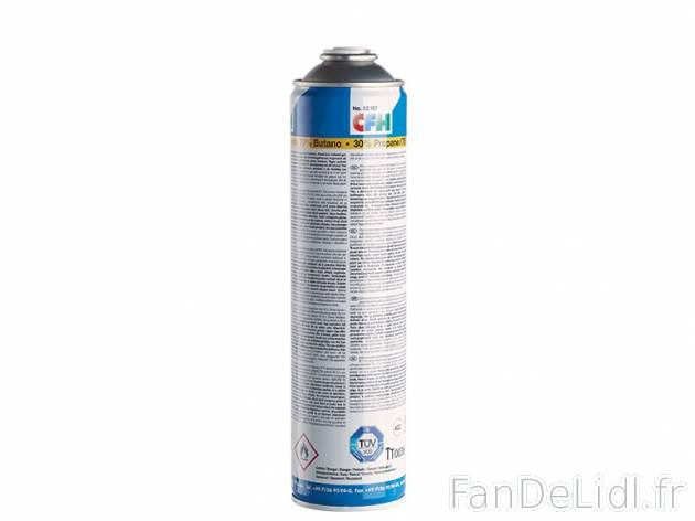 Cartouche de gaz universelle , prezzo 3,49 € per L&#039;unité de 600 ml, ...