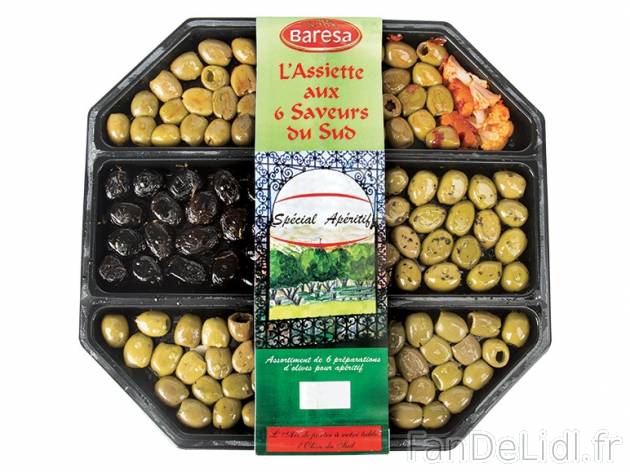 Assiette aux 6 saveurs du sud , prezzo 2,99 &#8364; per 360 g, 1 kg = 8,31 € ...