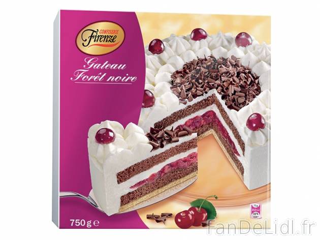 Gâteau Forêt-noire , prezzo 4,49 &#8364; per 750 g, 1 kg = 5,99 € EUR.