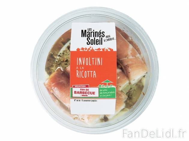 Les Marinés Soleil , prezzo 1,49 &#8364; per 120 g au choix, 1 kg = 12,42 € ...